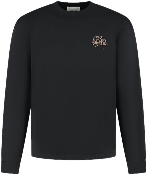 Pure Path oversized longsleeve black