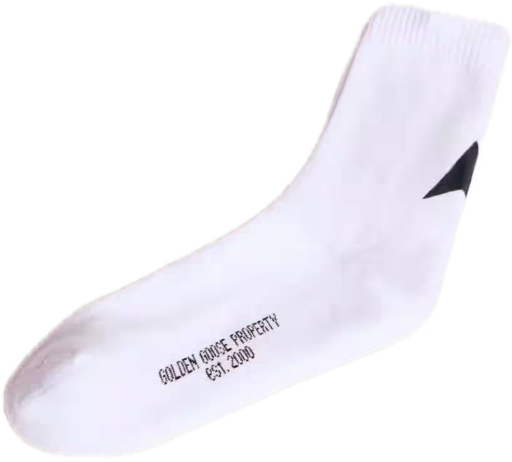 Golden Goose sokken wit ster