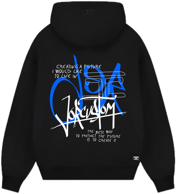 JORCUSTOM Future Zip Hoodie Black