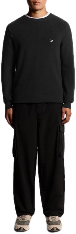 Lyle & Scott Knitwear Engineered Rib Crew Neck