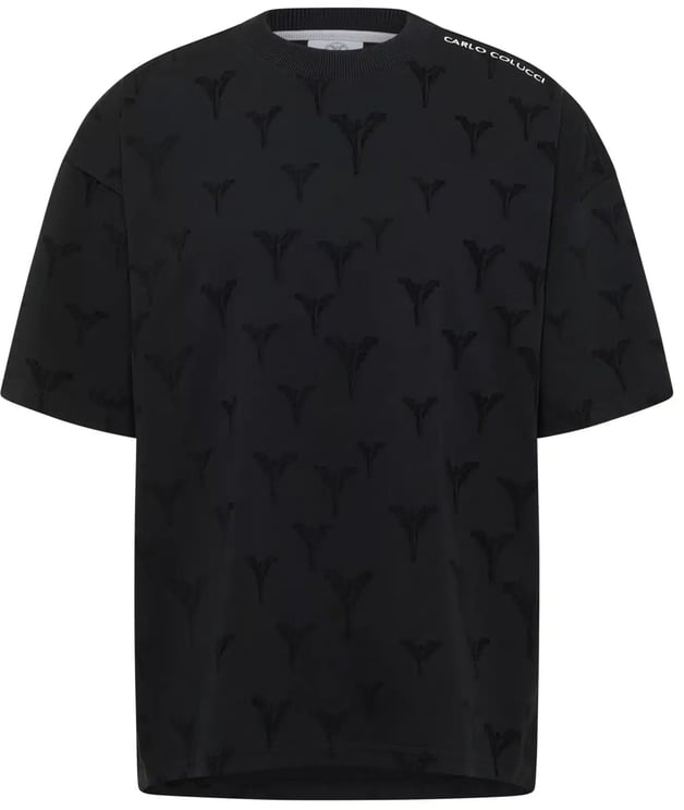 Carlo Colucci Clean Logo Tee Black