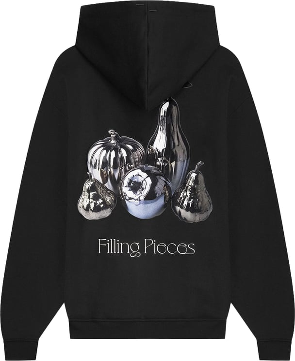 Filling Pieces Zip Hoodie Chrome Fruit Black