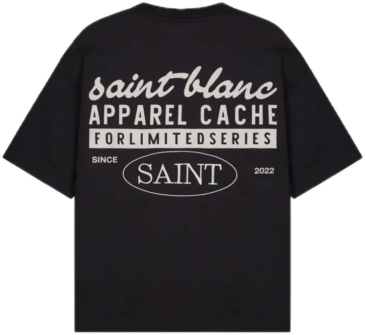 Saint Blanc Cache T-shirt Black