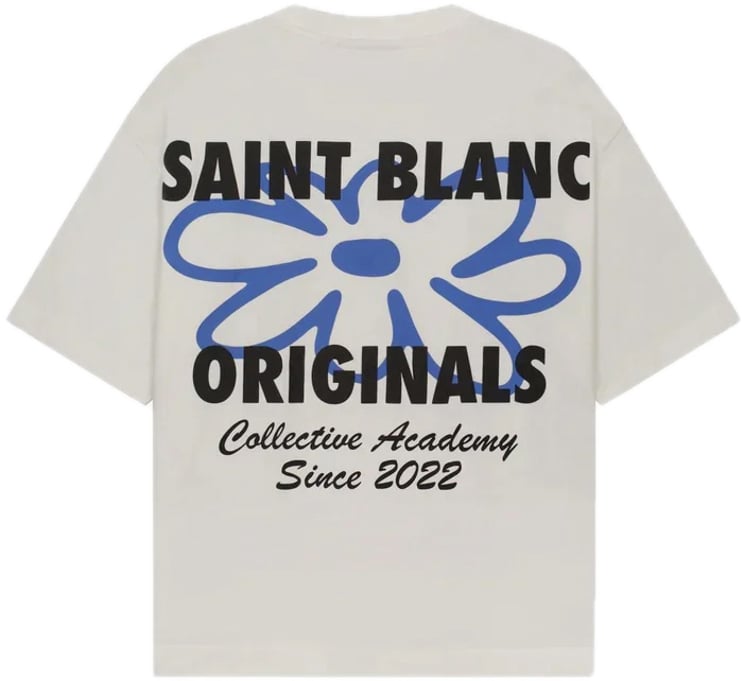 Saint Blanc Flower T-shirt White