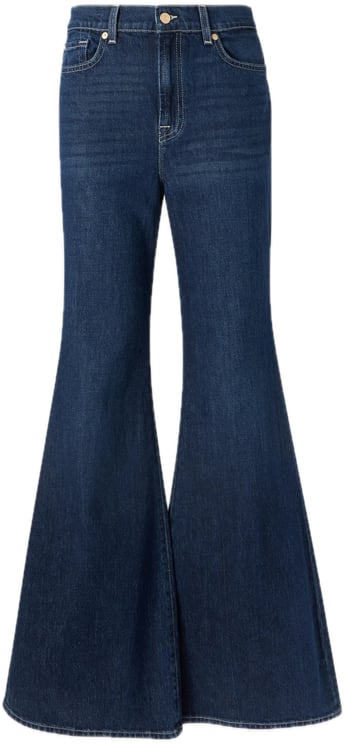 7 For All Mankind jeans blue retro flare