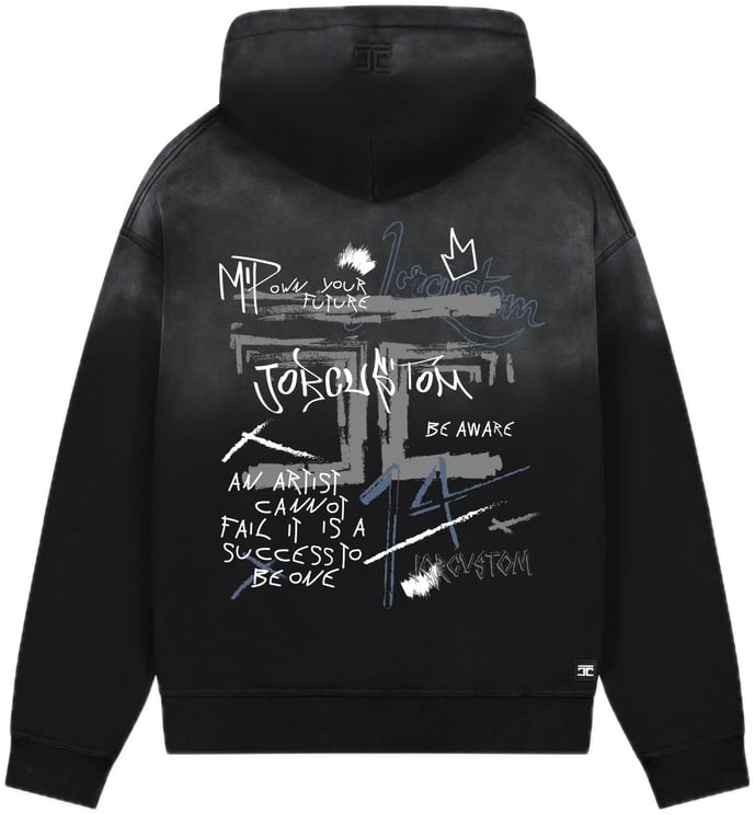 JORCUSTOM Artist Sun Hoodie Black