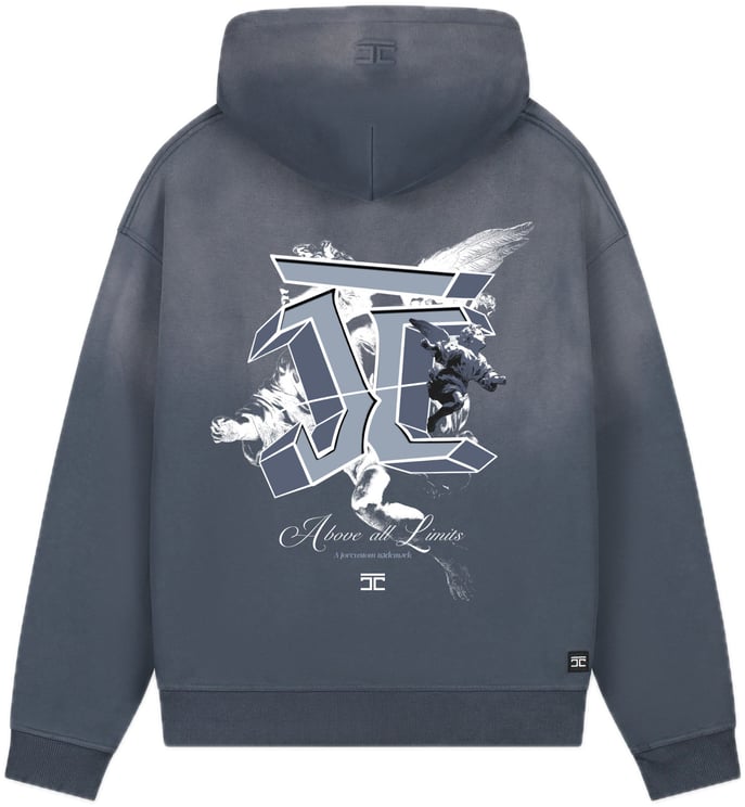 JORCUSTOM AboveAllLimi Sun Hoodie OmbreBlue
