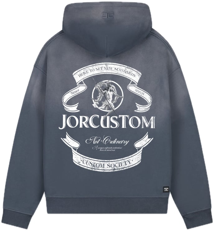 JORCUSTOM Ribbon Sun Hoodie OmbreBlue