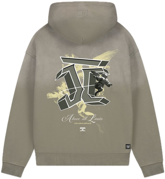 JORCUSTOM AboveAllLimi Sun Hoodie VintageGree