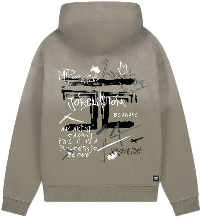 JORCUSTOM Artist Sun Hoodie VintageGree