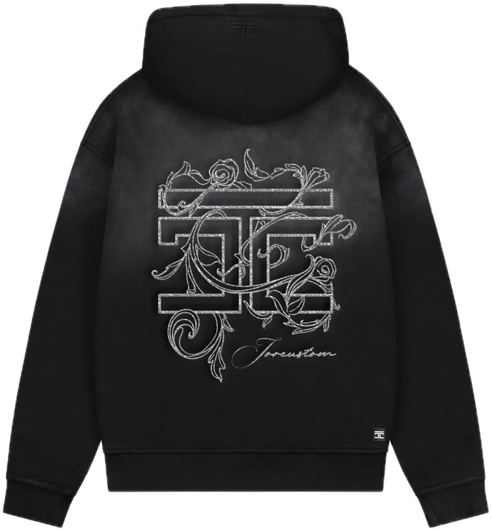 JORCUSTOM Renaissanc Sun Zip Hoodie Black
