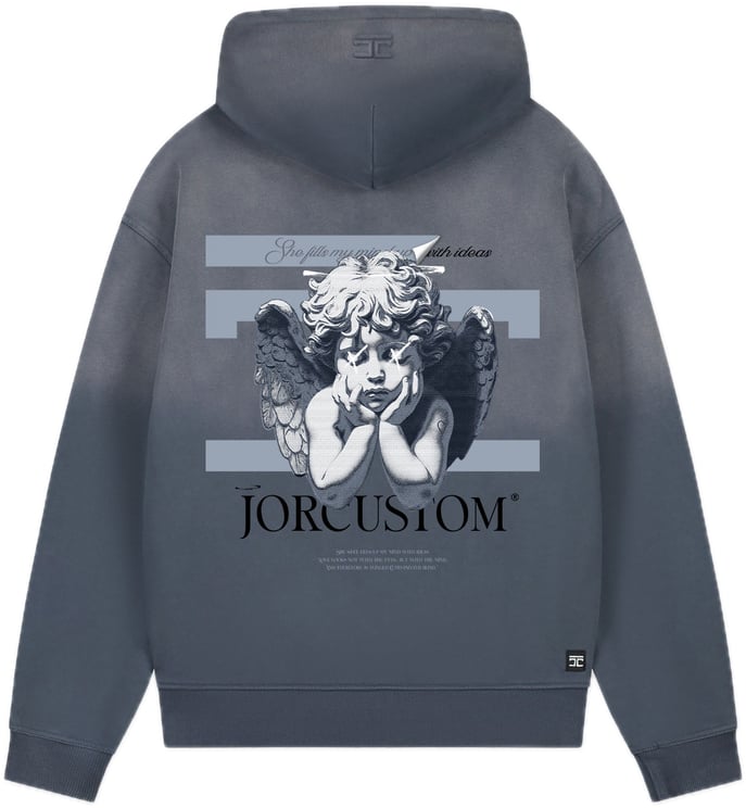 JORCUSTOM AngelTwo Sun Zip Hoodie OmbreBlue