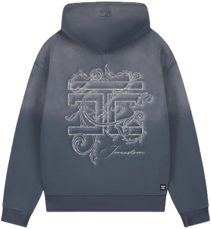 JORCUSTOM Renaissanc Sun Zip Hoodie OmbreBlue