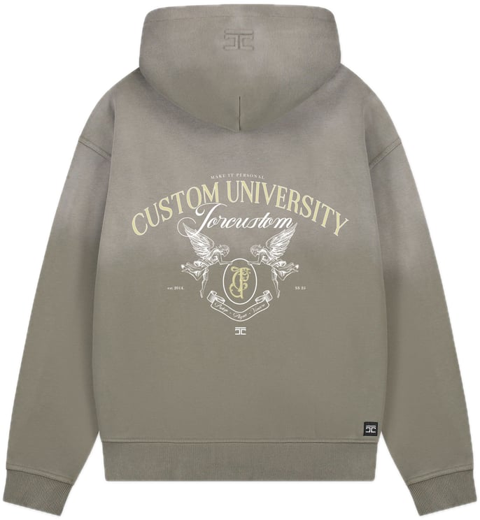 JORCUSTOM CustomU Sun Zip Hoodie VintageGreen