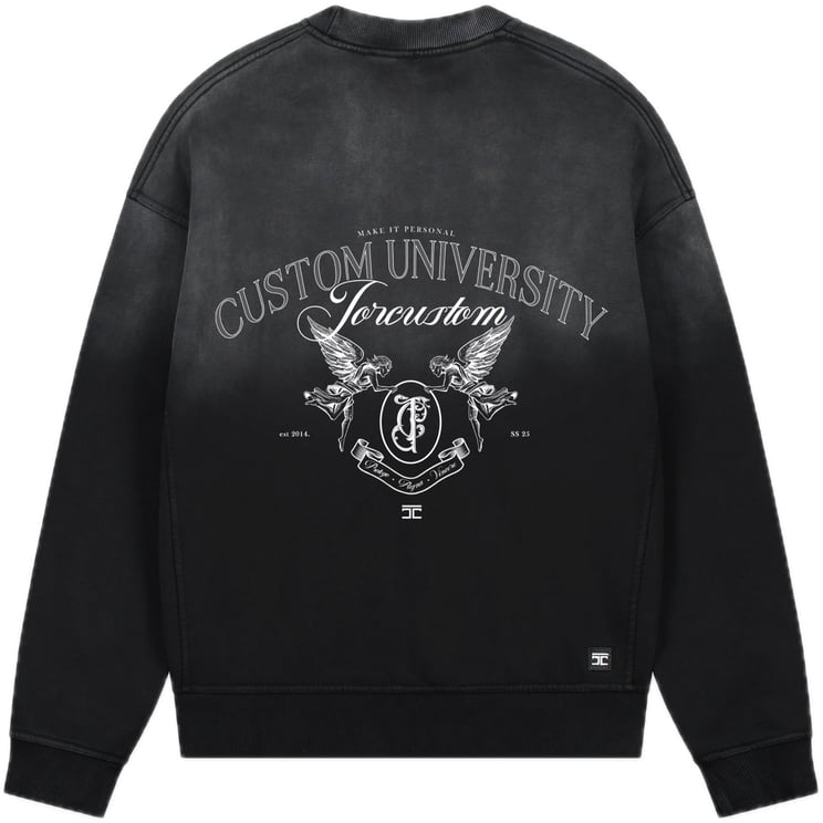 JORCUSTOM CustomUniversity Sun Sweater Black