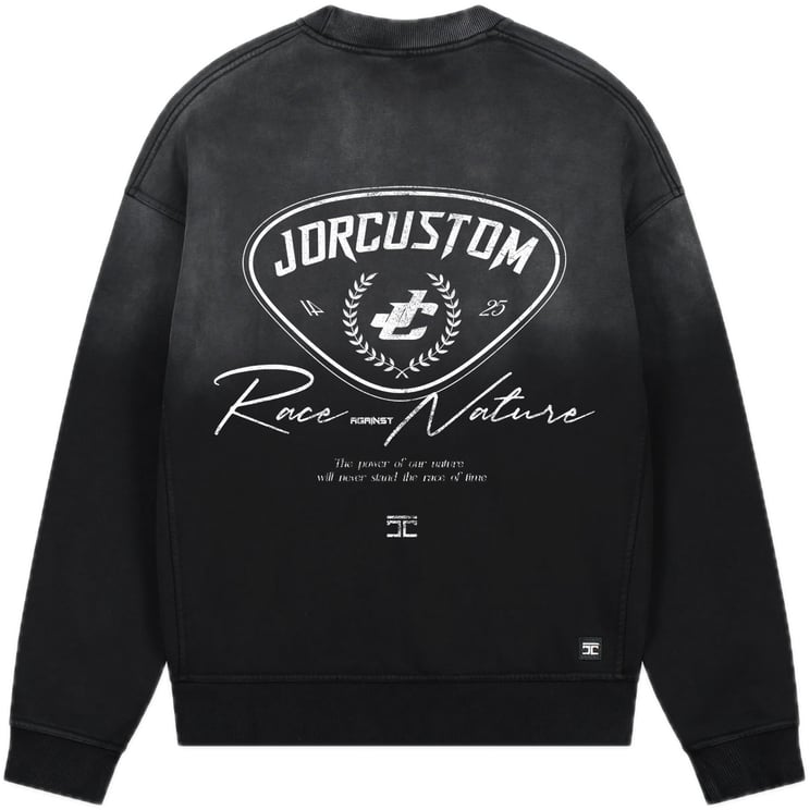 JORCUSTOM RaceAgainstNature Sun Sweater Black