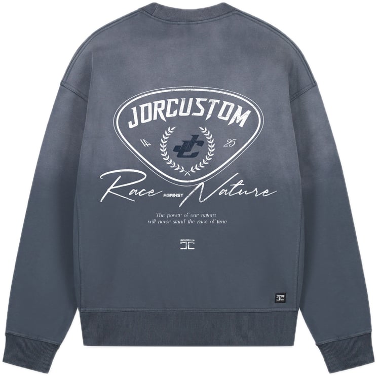 JORCUSTOM RaceAgainstNa Sun Sweater OmbreBlue