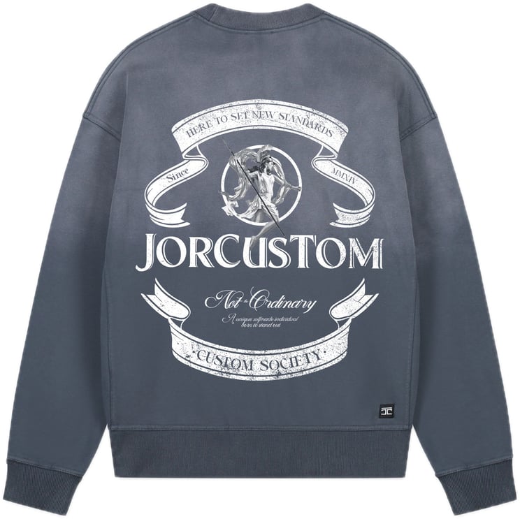 JORCUSTOM Ribbon Sun Sweater OmbreBlue