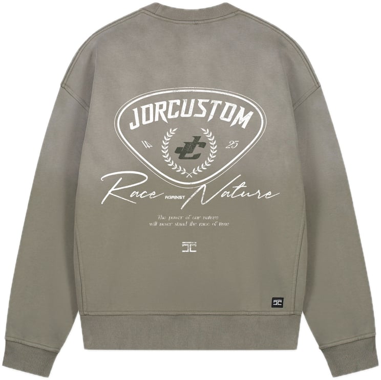 JORCUSTOM RaceAgains Sun Sweater VintageGreen