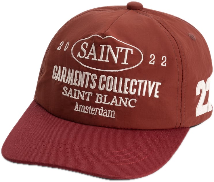 Saint Blanc Garments Collective Cap Red