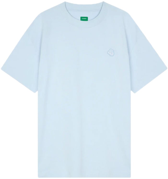 FLÂNEUR t-shirt logo licht blauw