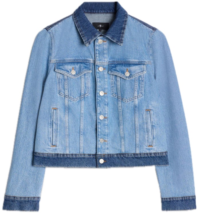7 For All Mankind jeans jacket blue