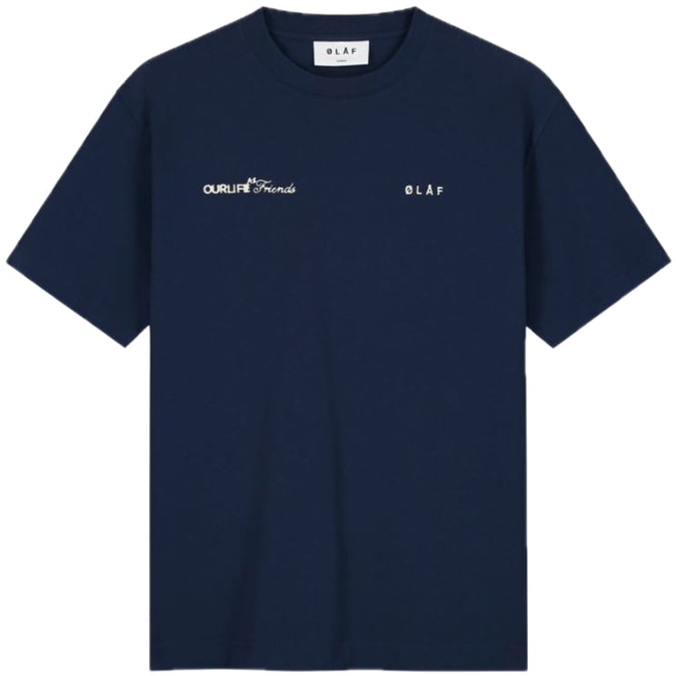 ØLÅF t-shirt blauw