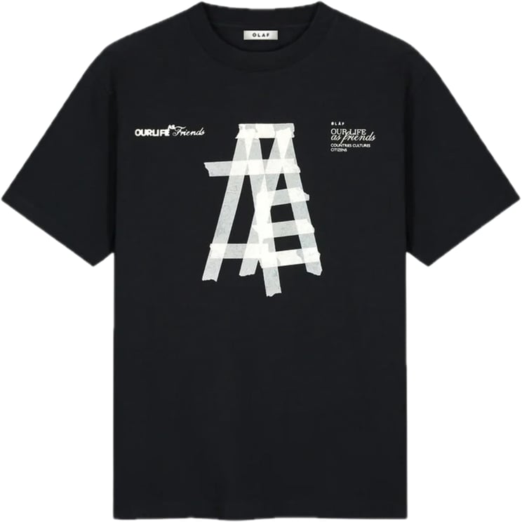 ØLÅF t-shirt zwart