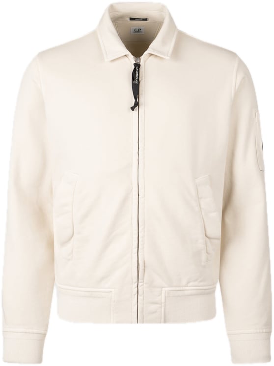 CP Company Diagonal Fleece Zip Lens Sweatshirt