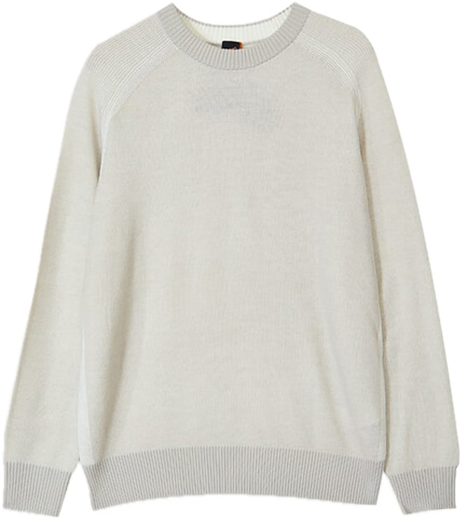 Boss Knitwear trui Open Grey