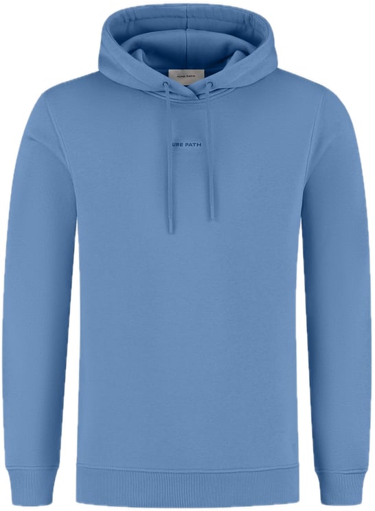 Pure Path Essential Logo hoodie blauw