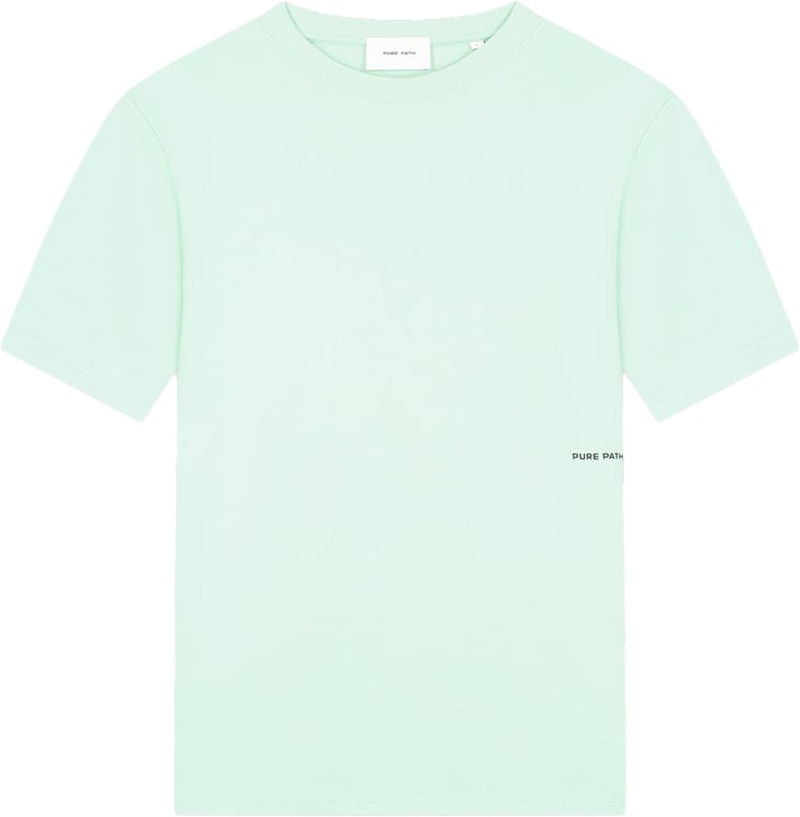 Pure Path Sideline Wordmark T-shirt Mint