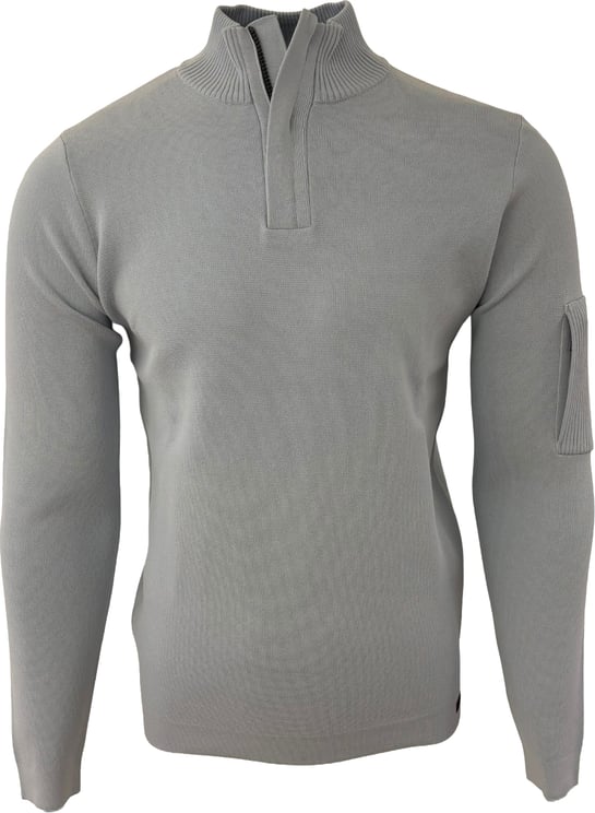 Genti zippullover lichtblauw