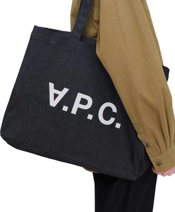 A.P.C. tote bag blue