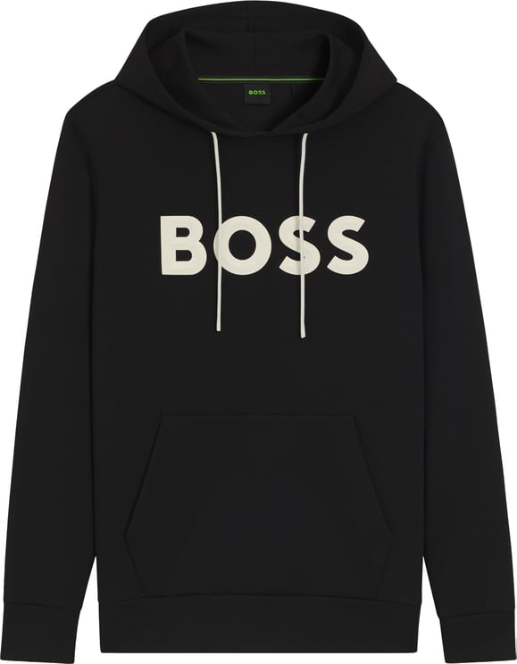 Boss Logo Hoodie Black