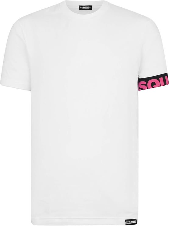 Dsquared2 T-shirt White/Pink