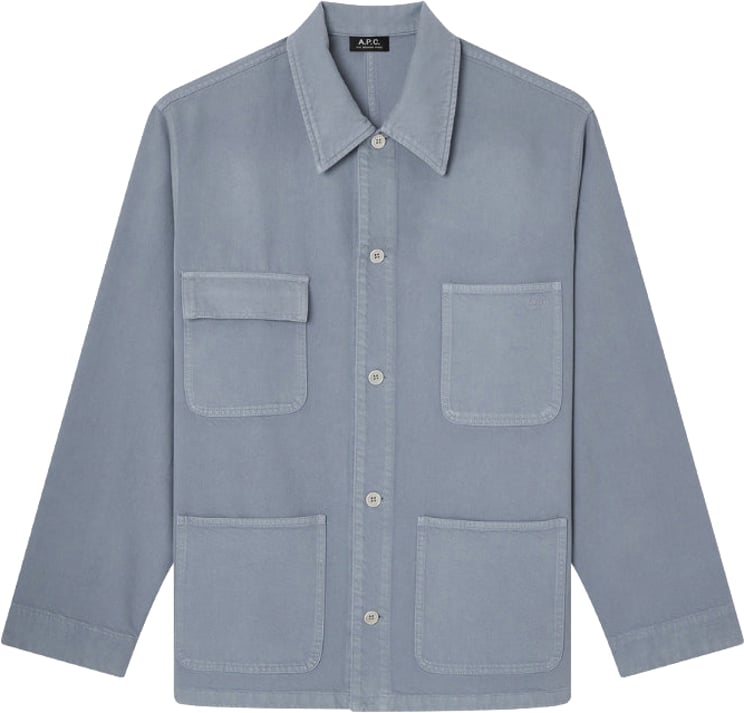 A.P.C. shirtjacket blue