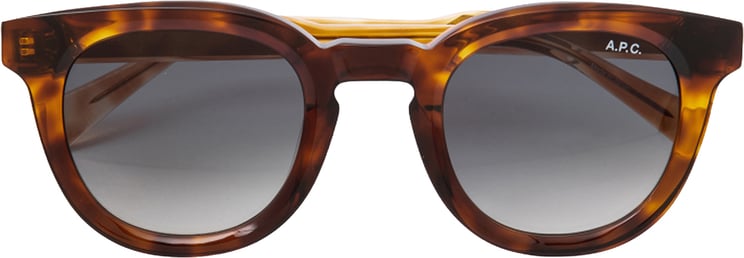 A.P.C. Zonnebril Les Lou bruin