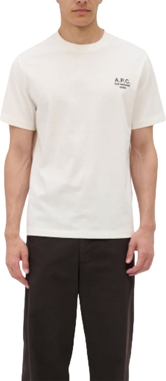 A.P.C. T-shirt rue madame wit