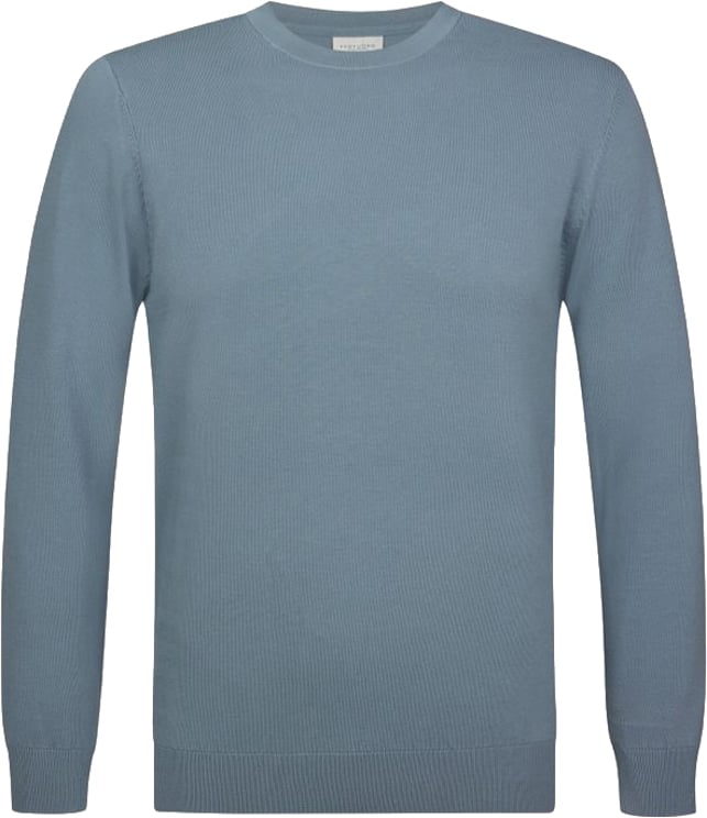 Profuomo pull blauw grijs