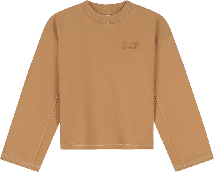 ØLÅF contrast retro crewneck