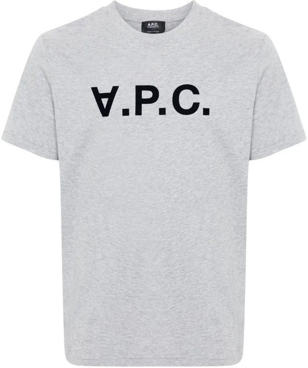 A.P.C. t-shirt grijs logo