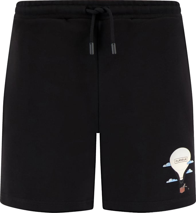 FLÂNEUR aeronautique shorts black