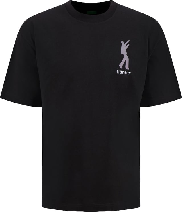 FLÂNEUR inflatables t-shirt zwart