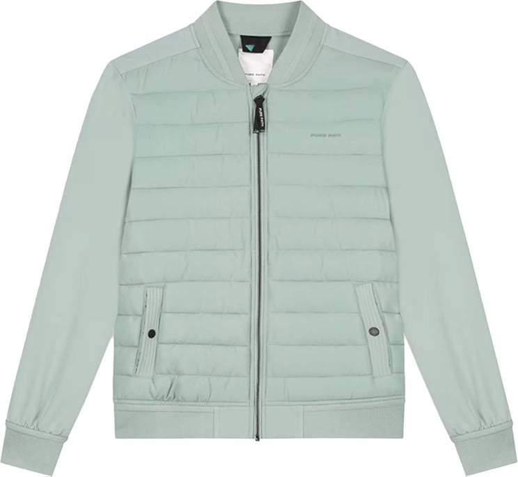 Pure Path Padded Softshell Jacket Mint Green