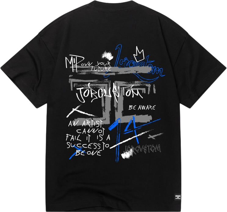 JORCUSTOM Artist Loose Fit T-Shirt Black