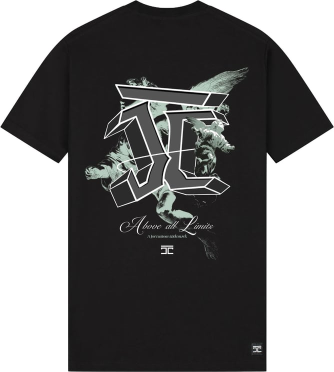 JORCUSTOM AboveAll Slim Fit T-Shirt Black