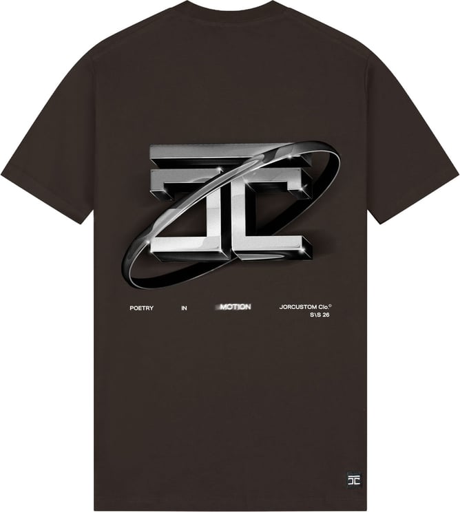 JORCUSTOM PoetryIn Slim Fit T-Shirt Brown