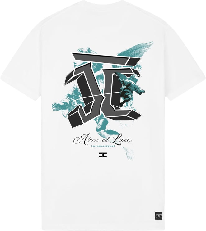 JORCUSTOM AboveAll Slim Fit T-Shirt White