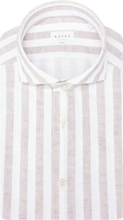 Xacus Active Tailor Linnen Look Stripe Be